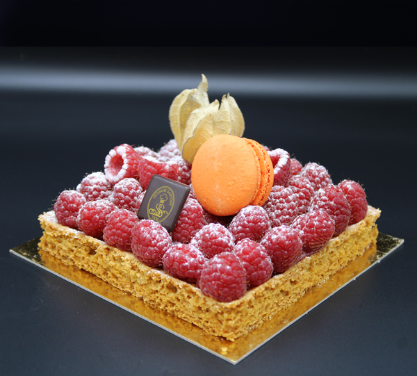 La tarte framboise